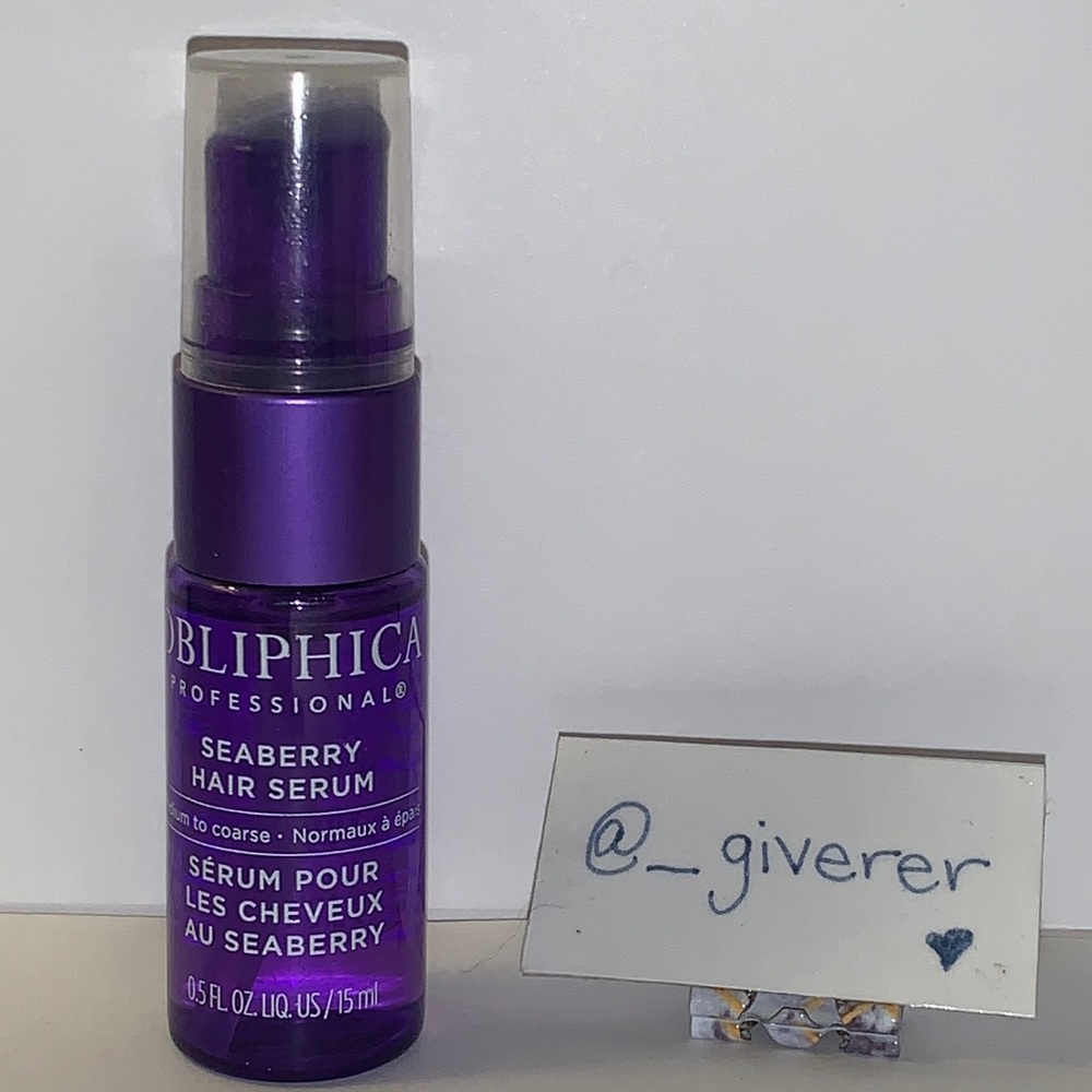 Obliphica Professional Seaberry Serum for Medium to Coarse Hair